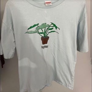 SUPREME - Plant Tee Light Blue Size L